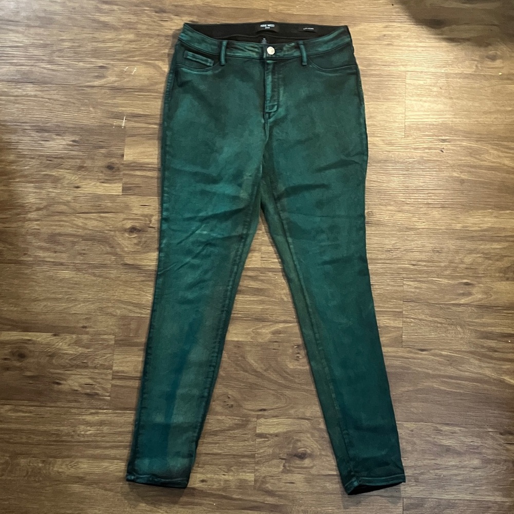 Nine West Green Skinny Jeans Woman’s size 10 Jessica Jeggings